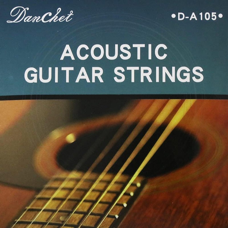 Danchet A105 Acoustic Guitar Strings,Bronze,Normal (1 Set) - Image 1